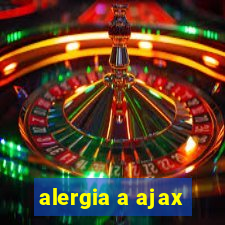 alergia a ajax